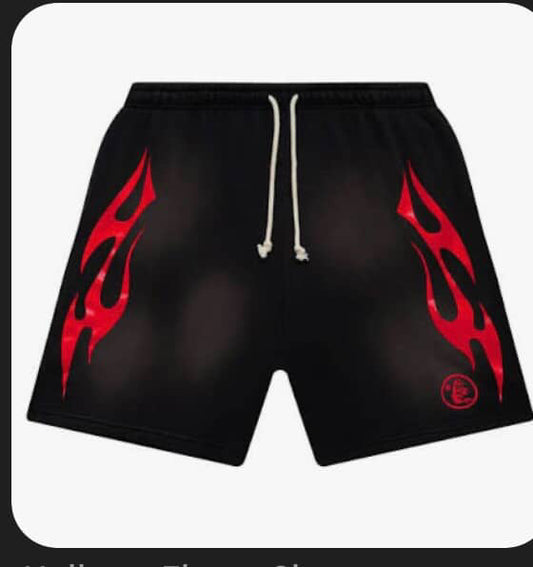 Red hellstar shorts