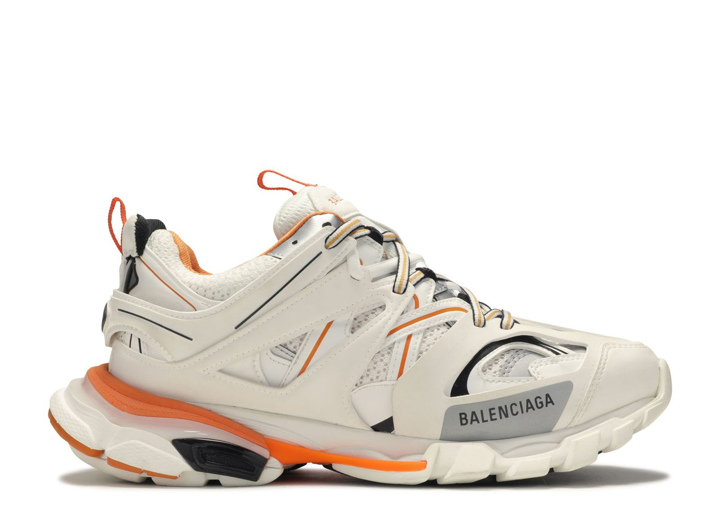 Orange Balenciaga tracks