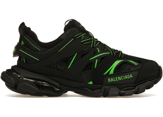 Green Balenciaga tracks