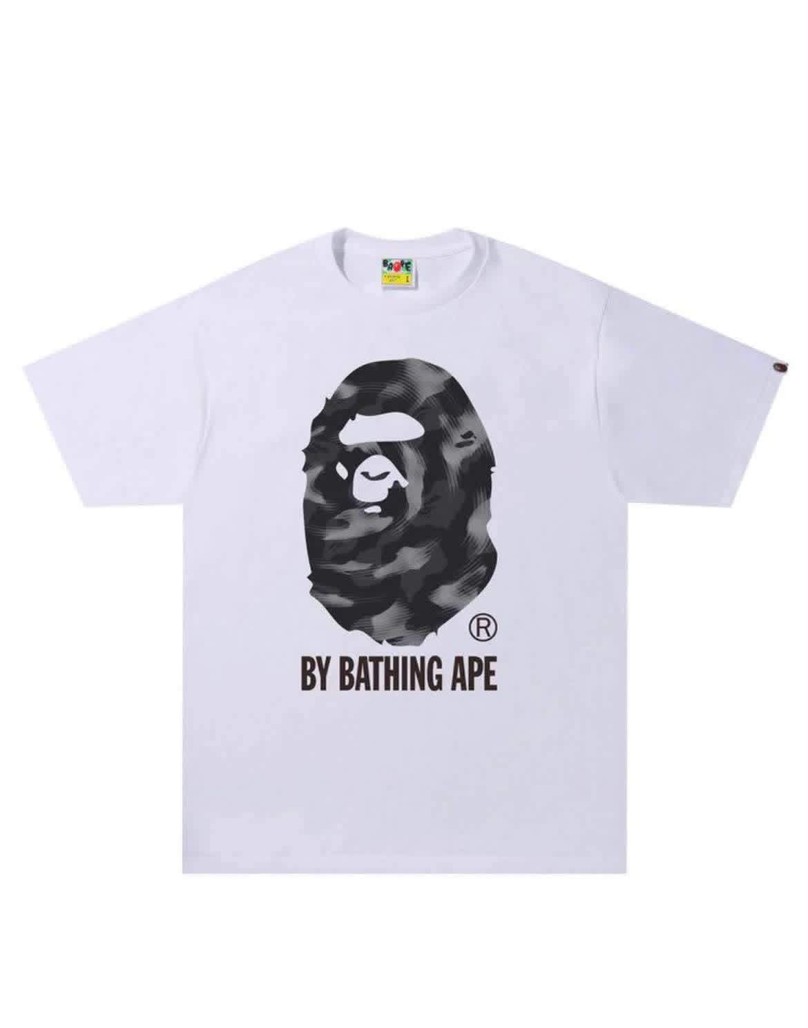 White Bape tee