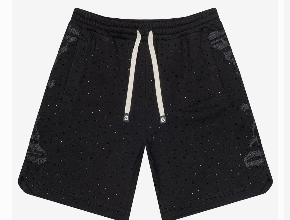 Black gemstone Godspeed short