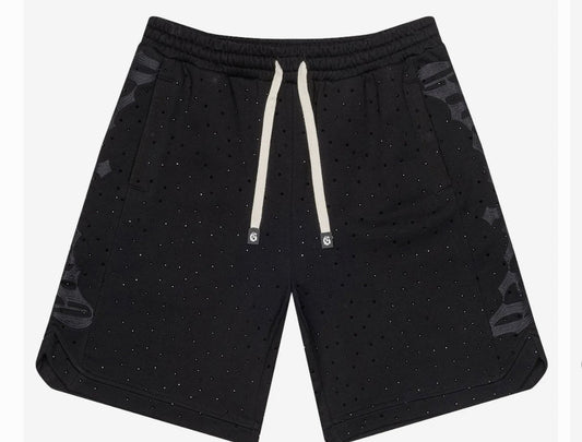Black gemstone Godspeed short