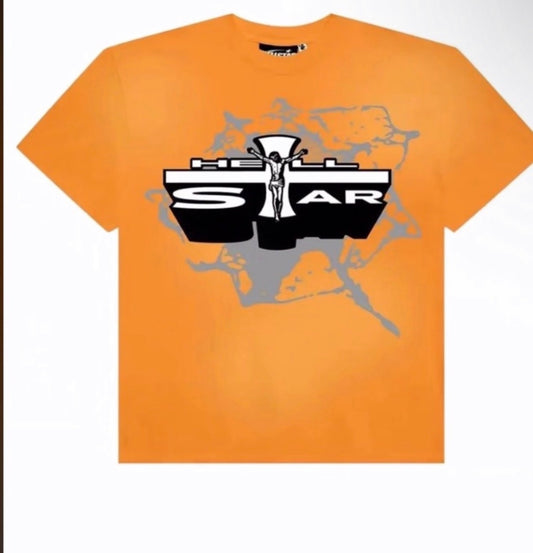 Orange Hellstar shirt